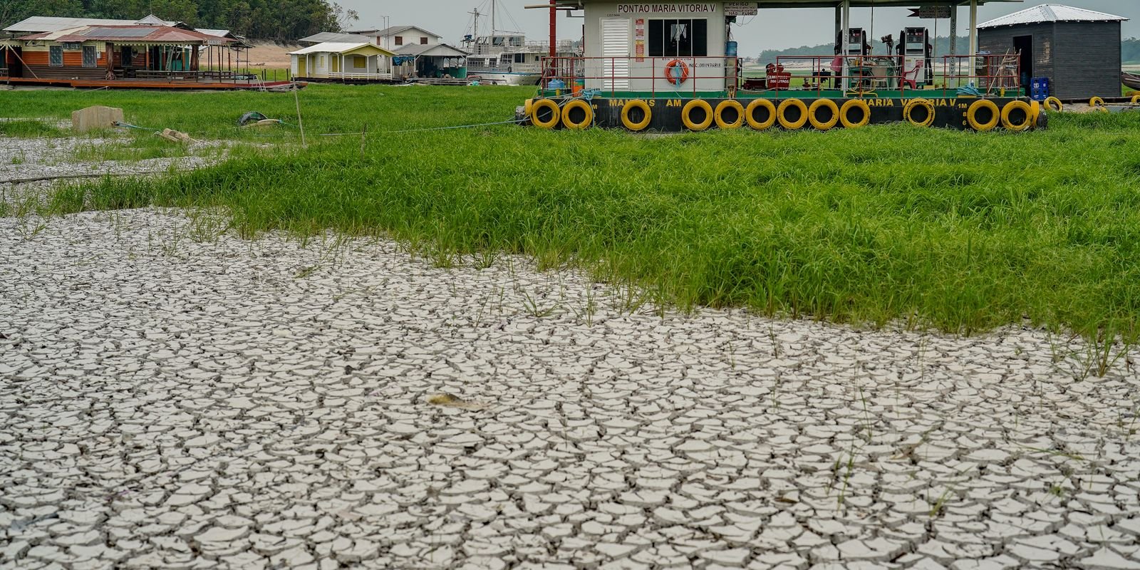 Campanha busca arrecadar alimentos para afetados pela seca no Amazonas