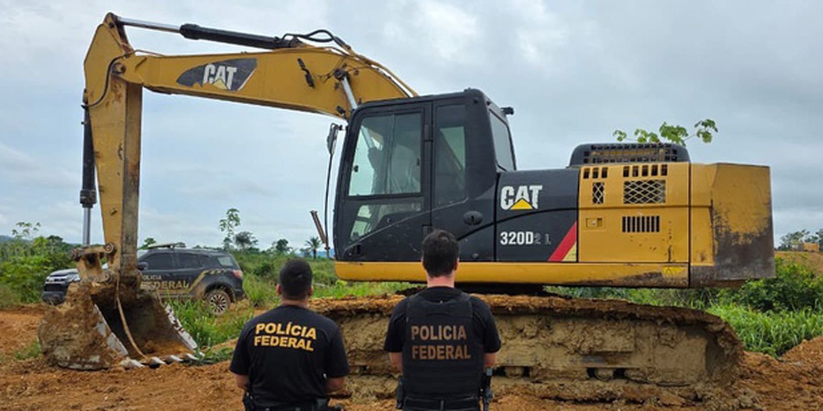 Ação da Polícia Federal combate garimpo ilegal no Pará